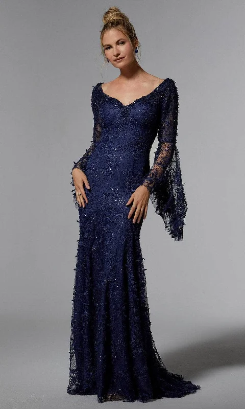 New Markdowns MGNY By Mori Lee 72930 - Allover Lace Evening Dress