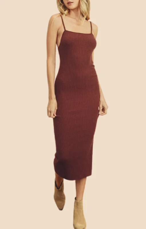 Brooks Redwood Knit Dress