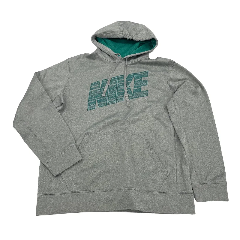 Athletic Sweatshirt Hoodie By Nike Apparel  Size: M