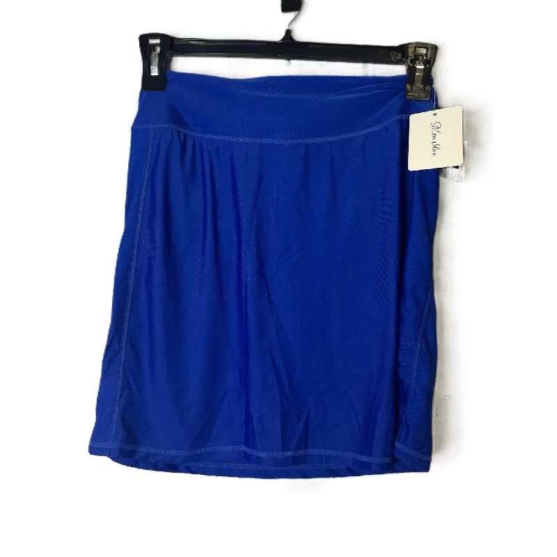 Blue Athletic Skirt By Mounblan, Size: M