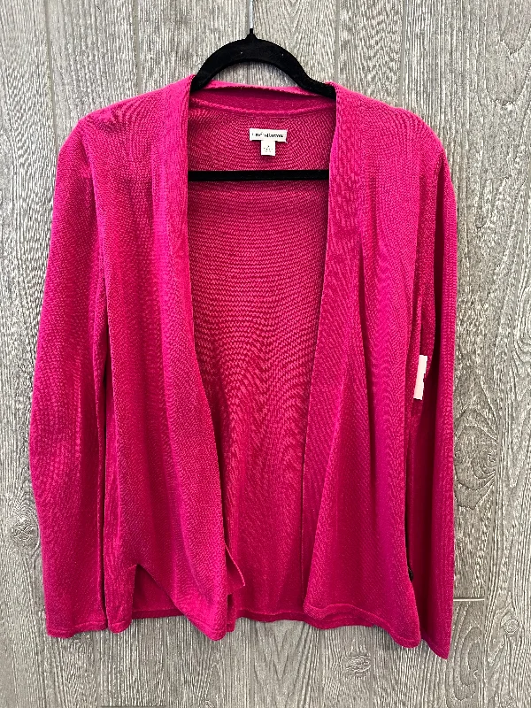 Cardigan By Croft And Barrow In Pink, Size: S