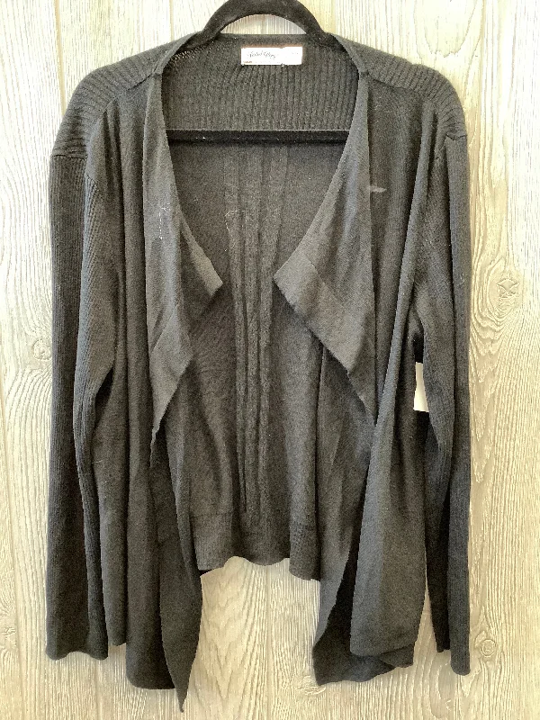 Cardigan By Faded Glory In Black, Size: Xl