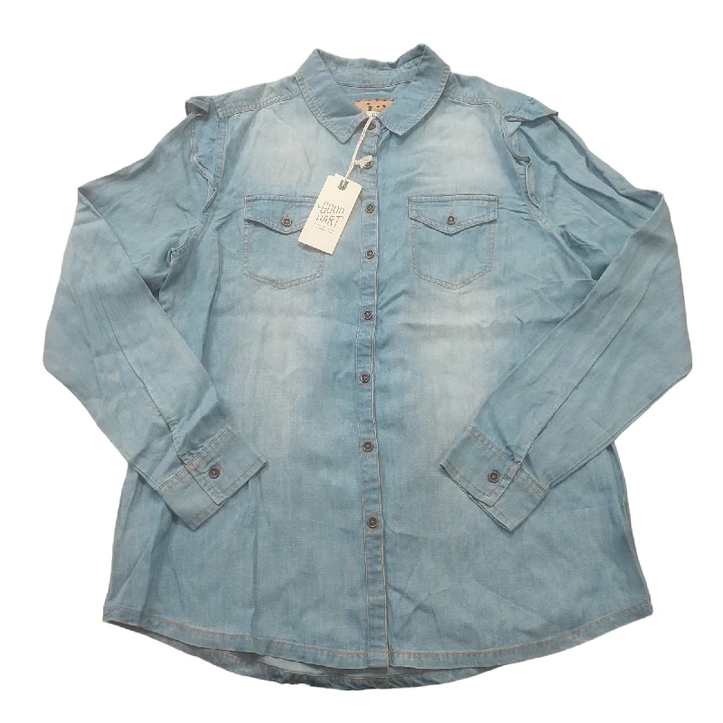 Denim Top Long Sleeve Matilda Jane, Size M