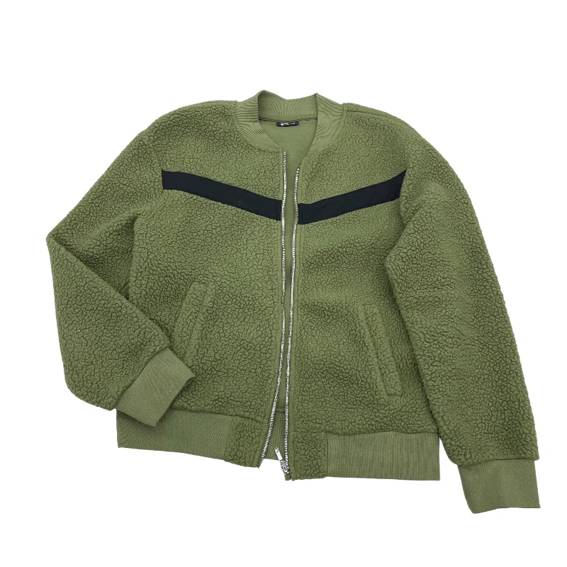 GREEN ATHLETIC FLEECE by ZYIA Size:M