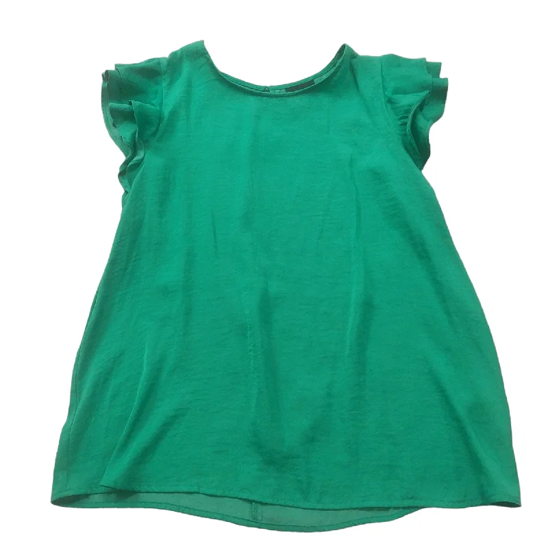 Green Top Sleeveless Who What Wear, Size M