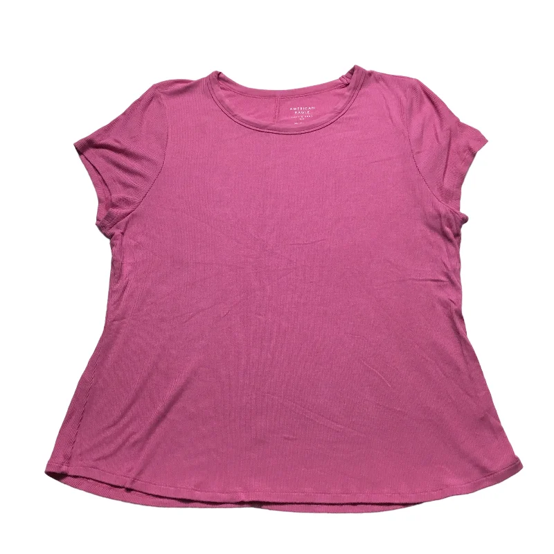 Pink Top Short Sleeve American Eagle, Size Xxl