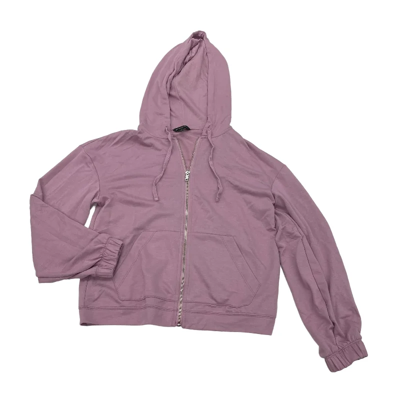 PURPLE SWEATSHIRT HOODIE by BANANA REPUBLIC Size:XS