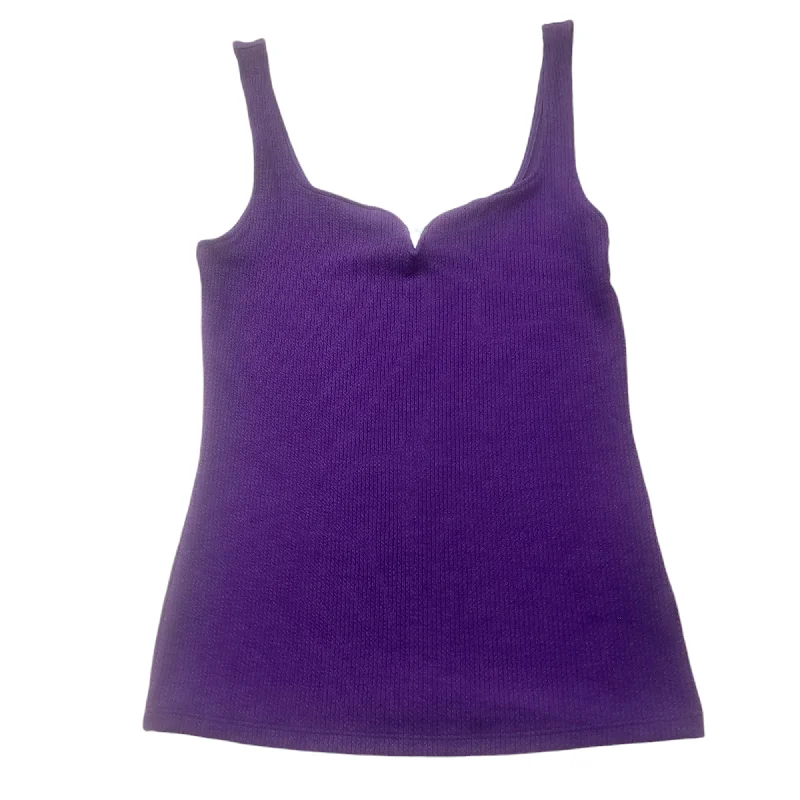 Purple Tank Top H&m, Size S