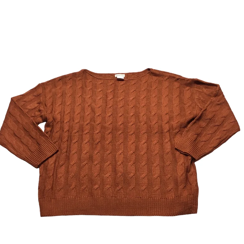 Sweater By Main Strip In Orange, Size: S