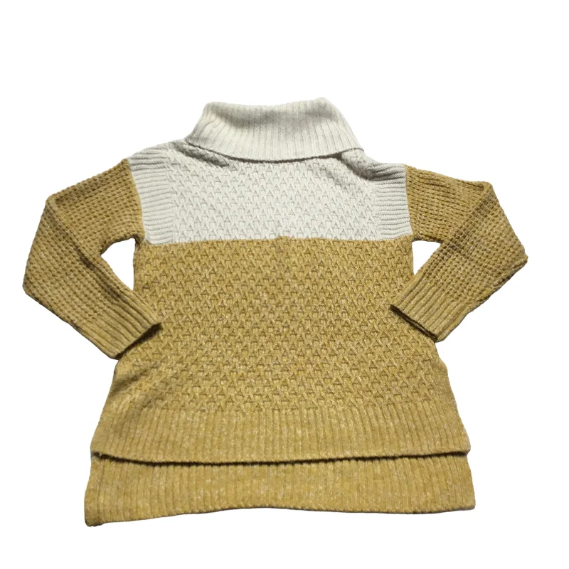 Sweater By Universal Thread In Cream & Yellow, Size: M