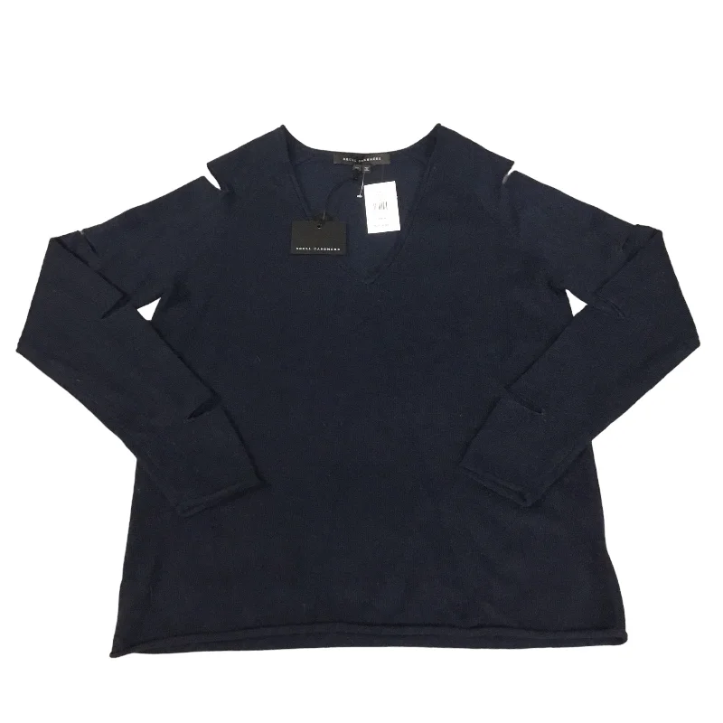 Sweater Cashmere By Cmc In Navy, Size: Xs