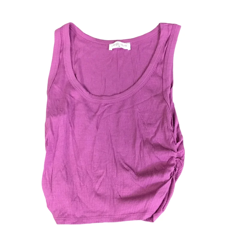 Tank Top By Vestique In Pink, Size: M