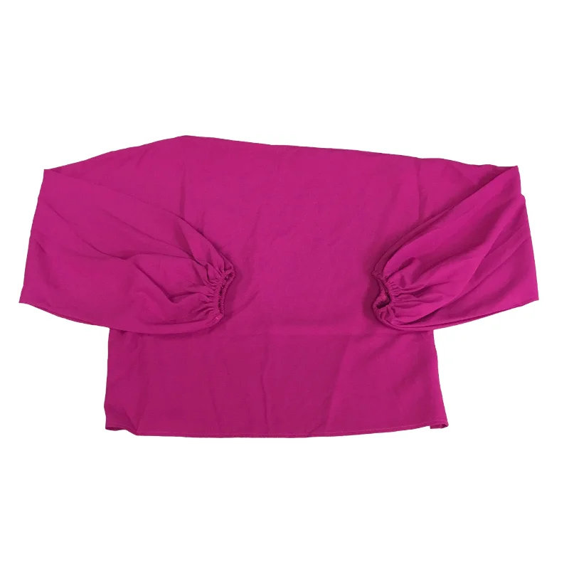 Top Long Sleeve By Clothes Mentor In Pink, Size: S