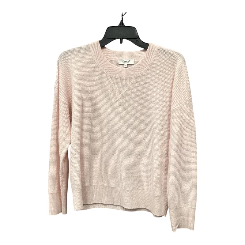 Top Long Sleeve By Madewell In Pink, Size: S