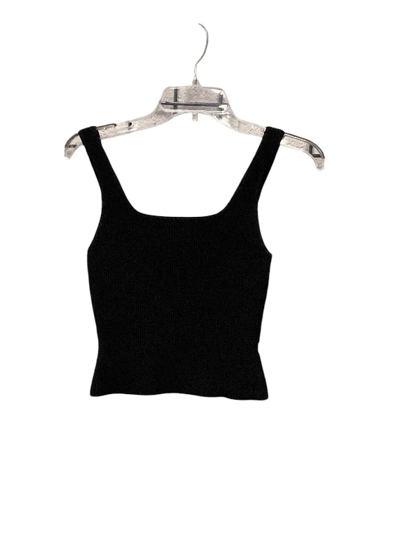 Top Sleeveless By Babaton In Black, Size: S