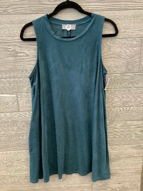 Top Sleeveless By Pink Republic In Blue, Size: L