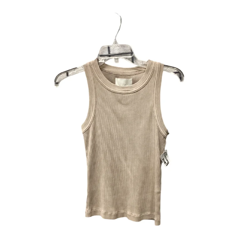 Top Sleeveless Designer By Citizens Of Humanity In Brown, Size: Xs