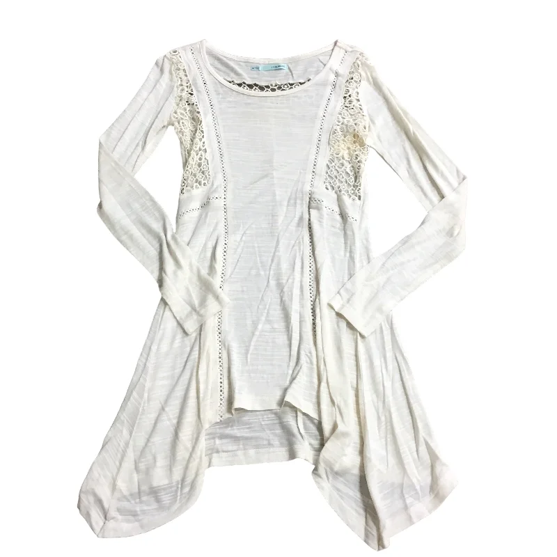 Tunic Long Sleeve By Maurices In Cream, Size: Xs